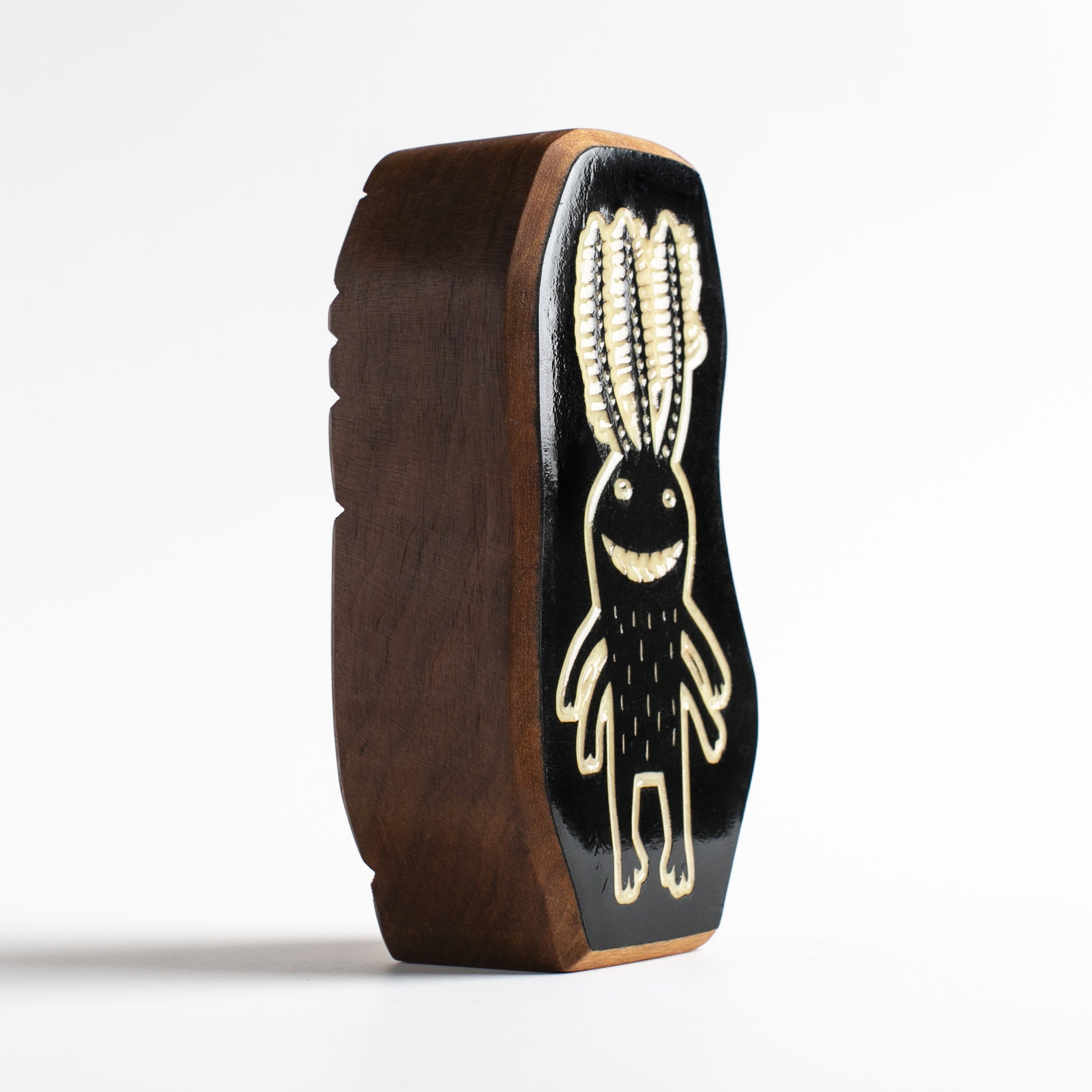 Glow-in-the-dark guardian Fluxoid providing calming light for peaceful sleep