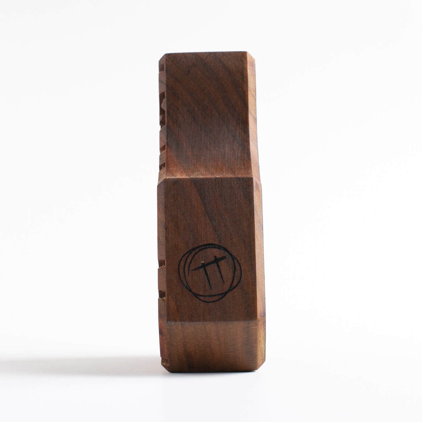 Handmade wooden talisman of Nixblip and Blizmor shielding children from shadows