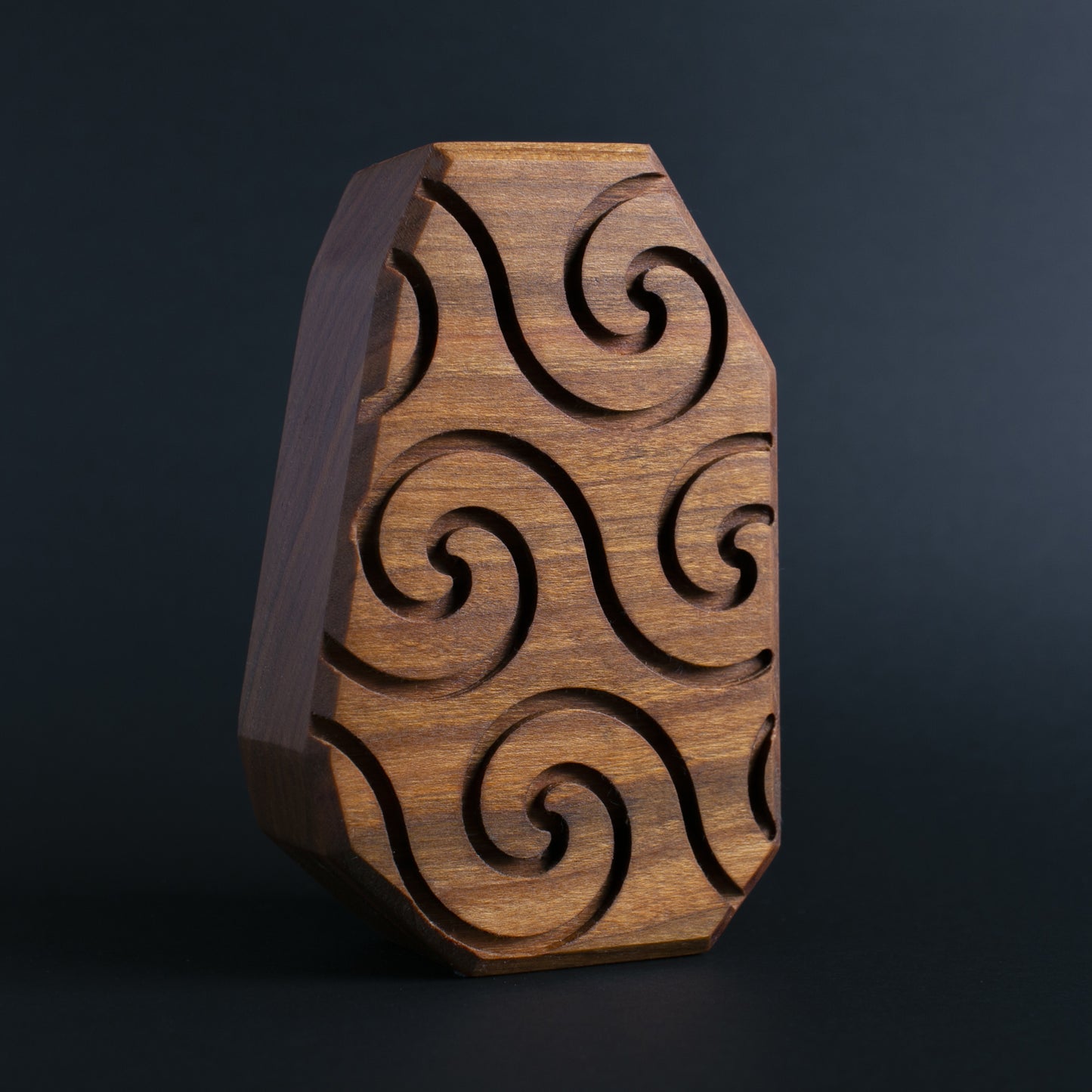 Handcrafted Pyronoid charm designed to bring peace and glowing security at night