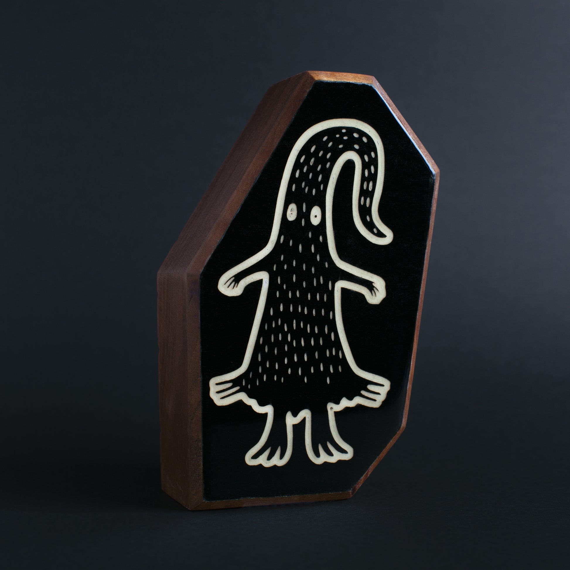 Handcrafted Quibblex charm designed to provide safety and glowing comfort at night