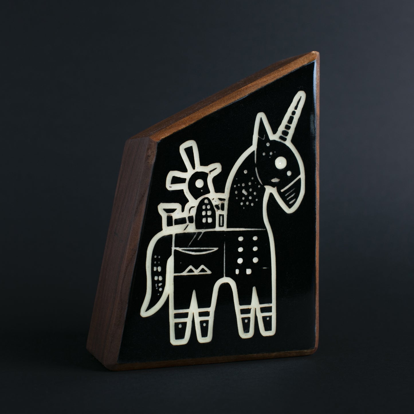 Handcrafted Snazzle charm designed to provide magical comfort and safety at night