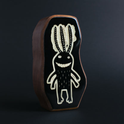 Fluxoid handcrafted charm designed to provide comfort and safety for kids

