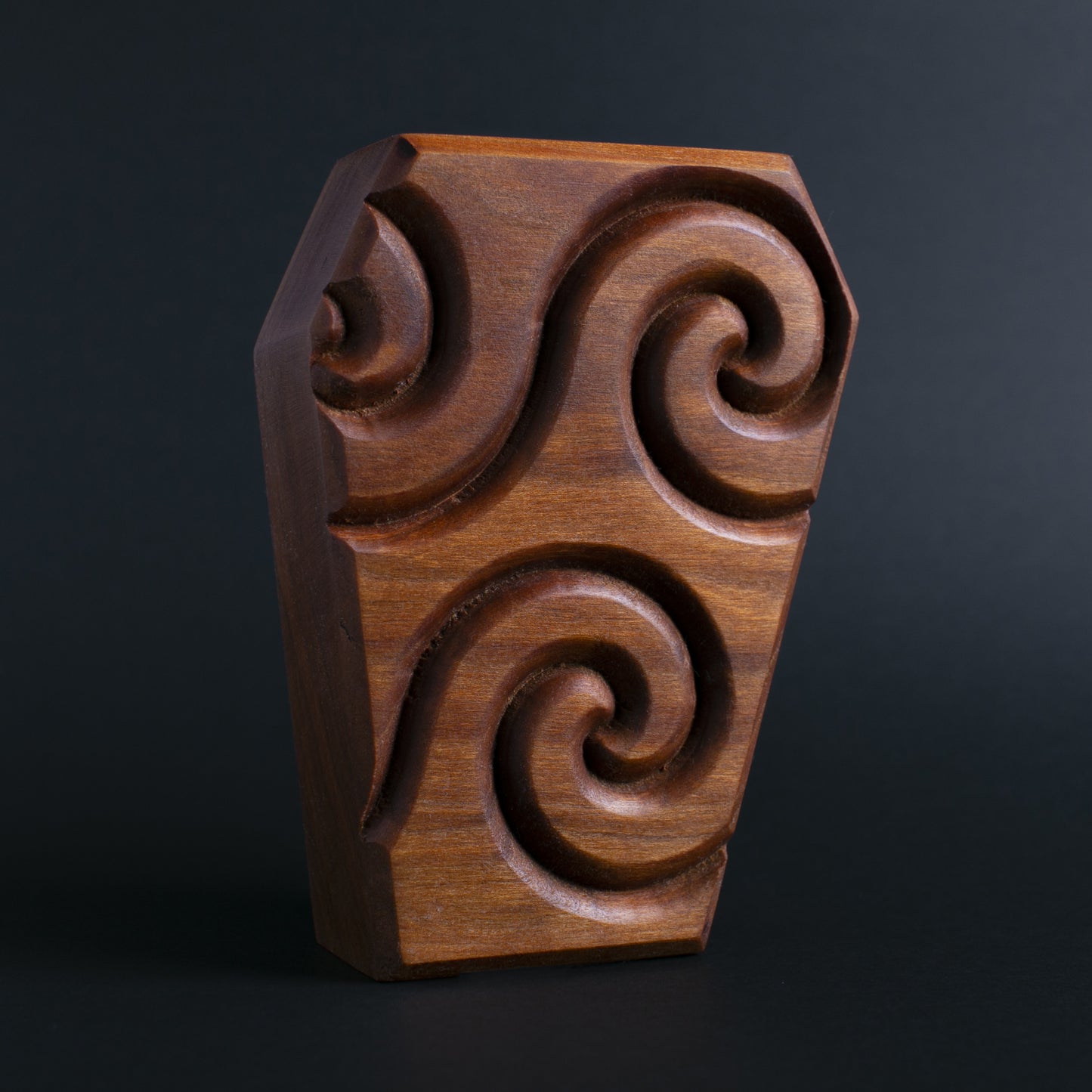 Glow-in-the-dark wooden talisman of Xyloid creating a secure and calming sleep
