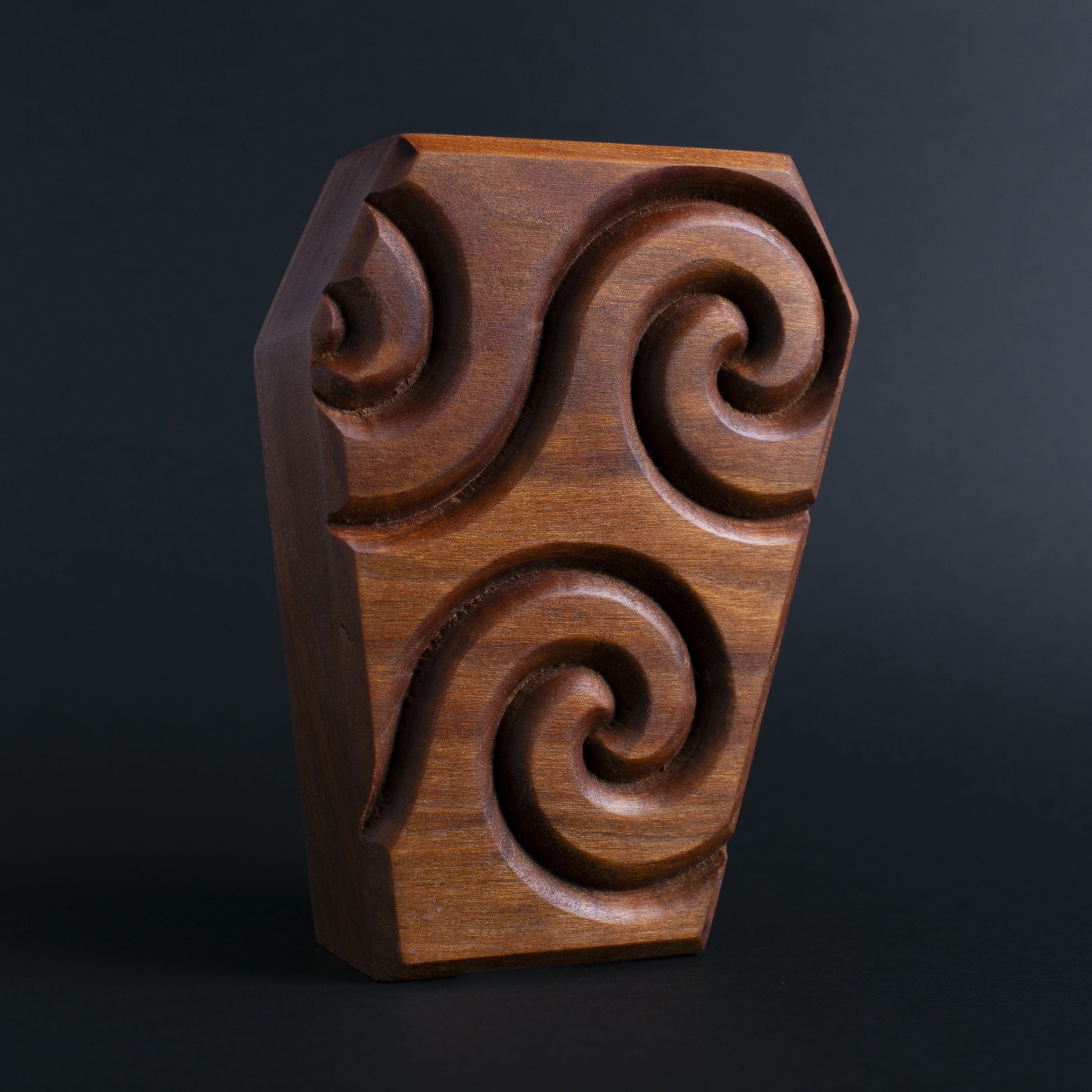 Glow-in-the-dark wooden talisman of Xyloid creating a secure and calming sleep
