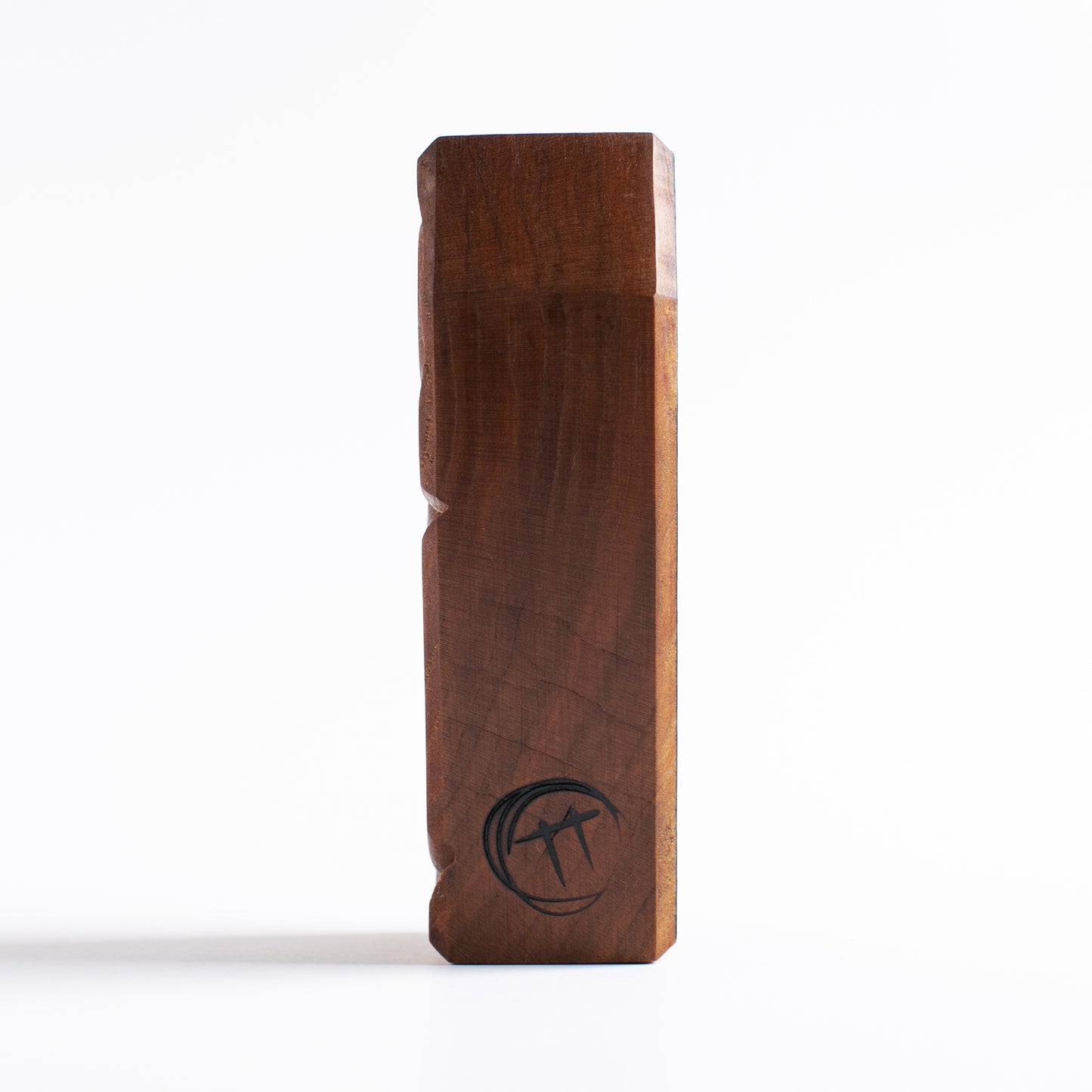 Handmade wooden talisman of Xyloid providing protection with its cosmic network
