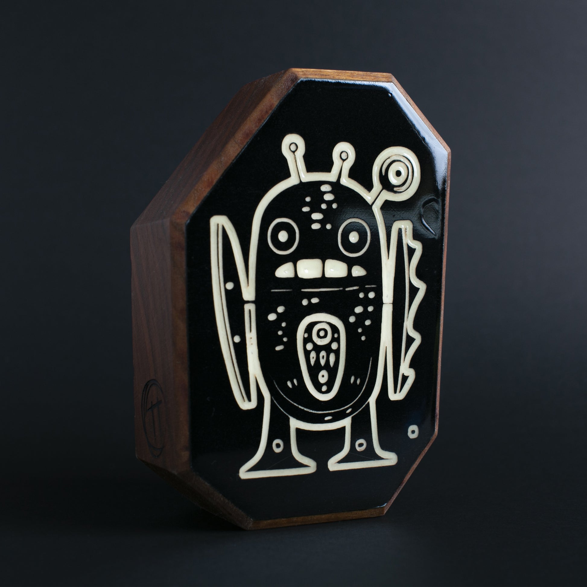 Handcrafted Zorpwob charm designed to create a safe and peaceful bedtime environment
